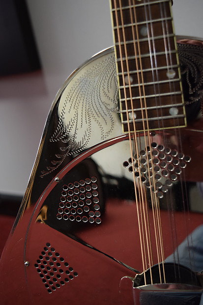 【楽ギフ_のし宛書】 Johnson Reverb | Body Metal Mandolin Resonator 弦楽器