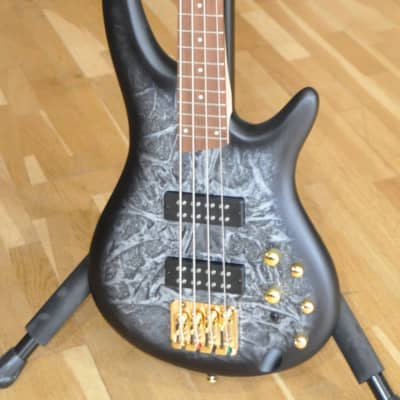 IBANEZ SR300EDX BZM Black Ice Frozen Matte / 4-String Bass / SR Deluxe Series / SR300EDX-BZM image 2