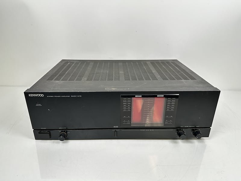 Kenwood M1D Basic Stereo Power Amplifier  			
