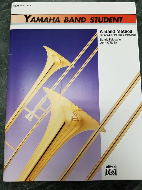Alfred Yamaha Band Student Trombone 3913 Book 1 image 1