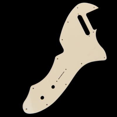 69 Telecaster Tele Thinline Re-Issue Style Guitar Pickguard ,1ply Cream
