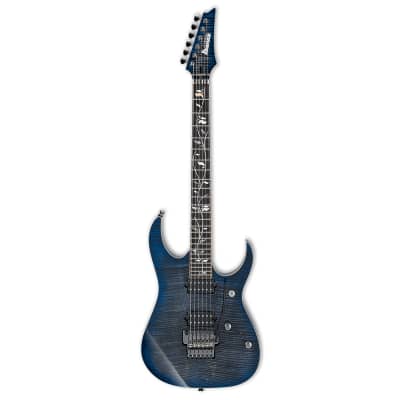 ギター Ibanez RG8520 Ibanez J Custom RG8520 Electric Guitar - Sapphire Blue