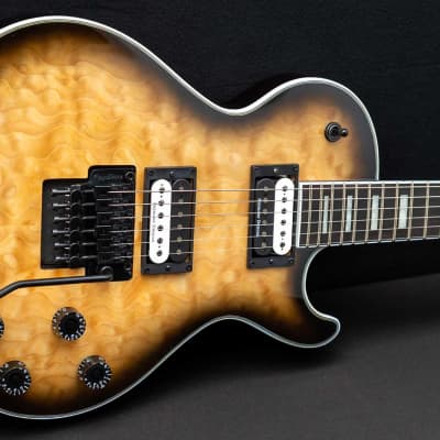 Dean Guitars Thoroughbred - Select - Quilt Maple - Floyd Rose - Natural Black Burst #2 2023 - Gloss image 3