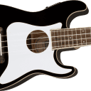 Fender Fullerton Stratocaster Ukulele Black open box display 20% OFF