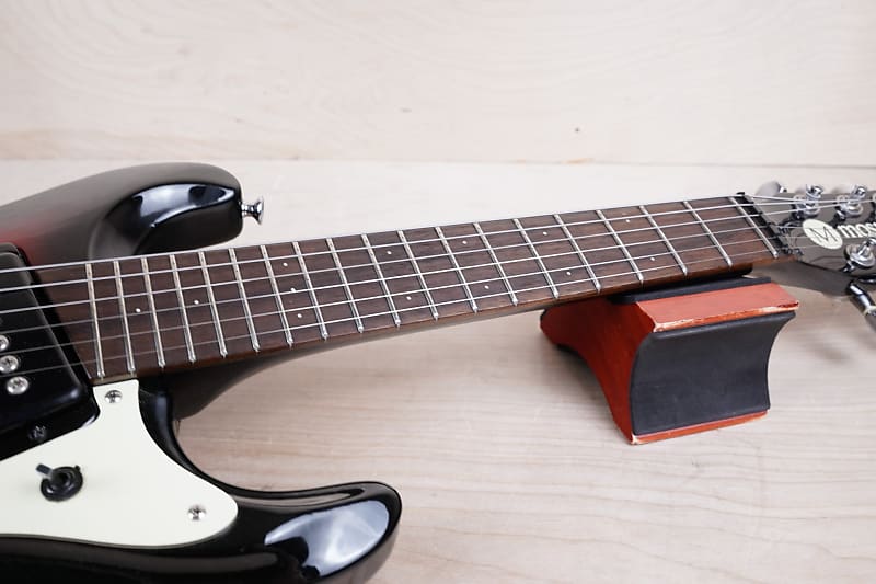 ☆極美品☆ ミニ  MOSLITE  GUITAR Mosrite Mini Guitar Sunburst Made in Japan MIJ w/ Bag