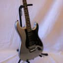 2013 Fender Blacktop Stratocaster HH Floyd Rose-Titanium Silver