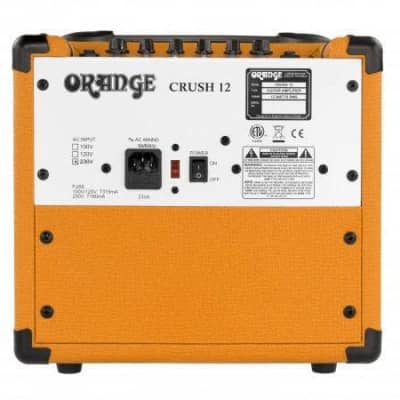 Orange Amplification Crush 12 12-Watt 1x6" Guitar Combo Amplifier Orange (BF23) image 8