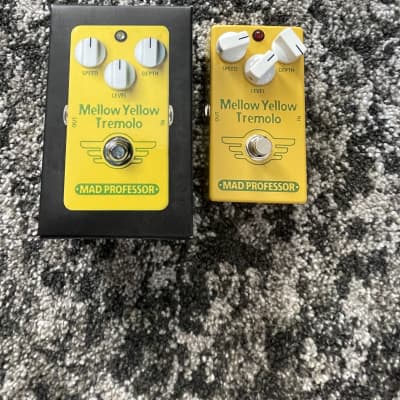 Mad Professor Mellow Yellow Tremolo Guitar Effect Pedal + Original Box for sale