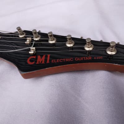 CMI E200 Electric Guitar 1986 Black image 5