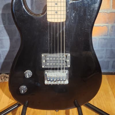 Davison S-Style Left-Handed Electric Guitar Black image 7