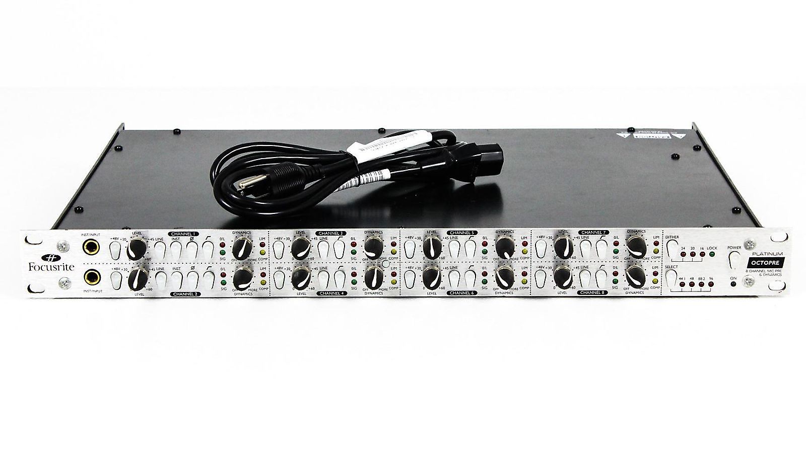 古着人気アイテム Focusrite フォーカスライトPLATINUM OCTOPRE マイクプリ 配信機器・PA機器・レコーディング機器