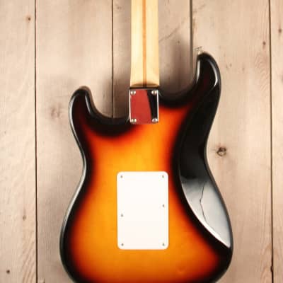Fender Standard Stratocaster (MIM) 3 color sunburst guitar 2002 image 9