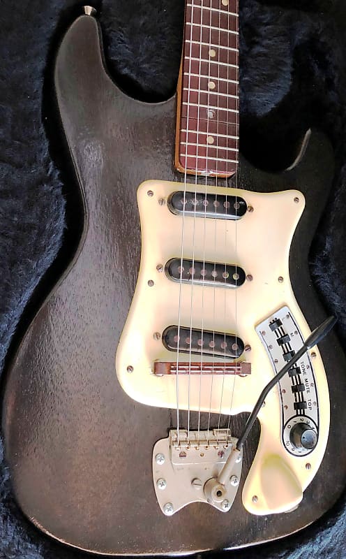 1960's Hagstrom Futurama Kent electric strat style guitar image 1