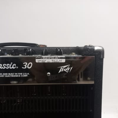 Peavey Classic 30 Tube 30-Watt 1x12" Guitar Combo 2000s - Black Tweed image 7
