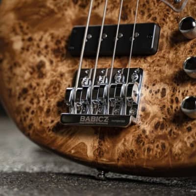 Cort GB-Modern 4 Open Pore Vintage Natural w/Case (B Stock) image 6
