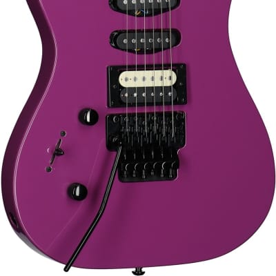Kramer Striker HSS Electric Guitar, Maple Fingerboard (Left-Handed), Majestic Purple image 2