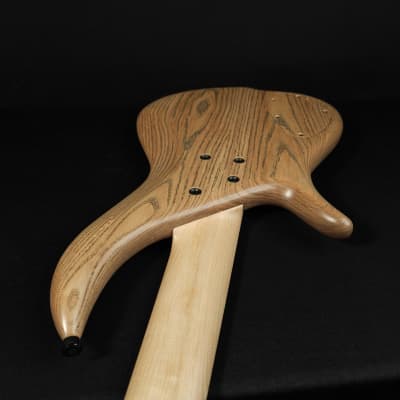 F Bass BN5 5 String Bass 2-Piece Natural Ash Body Ebony Fingerboard image 19