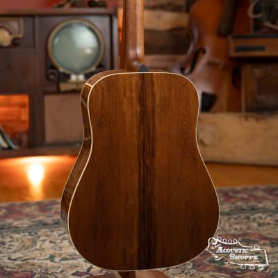 Gallagher The Bluegrass Bell Torrefied Adirondack/Madagascar Rosewood Sunburst Dreadnought Acoustic Guitar #4110 image 13