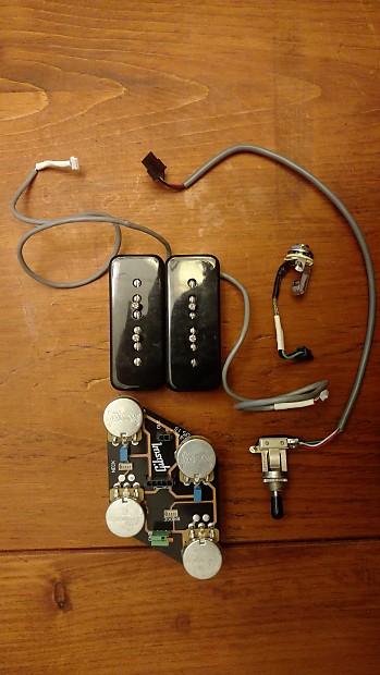 Gibson P90 Quick Connect Pickup Set with PCB control board
