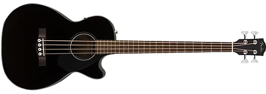 Fender Acoustic Bass Laurel Fingerboard Black image 1