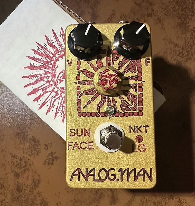 Analogman Sun Face NKT Red Dot Low Gain | Reverb