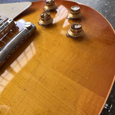 Gibson Custom Shop 1958 Les Paul Standard Reissue Gloss 2017 - Abilene Sunset Burst image 13