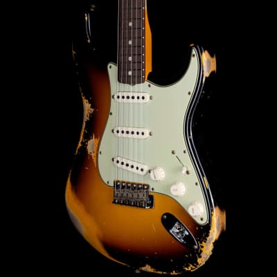 Fender Custom Shop 1965 Stratocaster 3-Tone Burst Sparkle Heavy