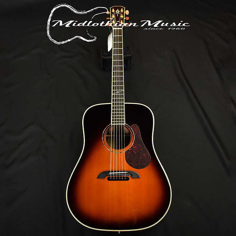 Alvarez Yairi DYM95SB Acoustic Guitar w/Case - Tobacco Sunburst Natural Tint Finish image 1