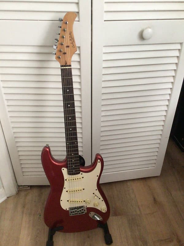 Carlo Robelli Stratocaster 1980s - Red image 1