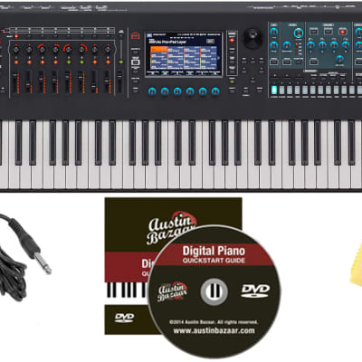 Roland Fantom 7 Synthesizer Keyboard w/ Sustain Pedal
