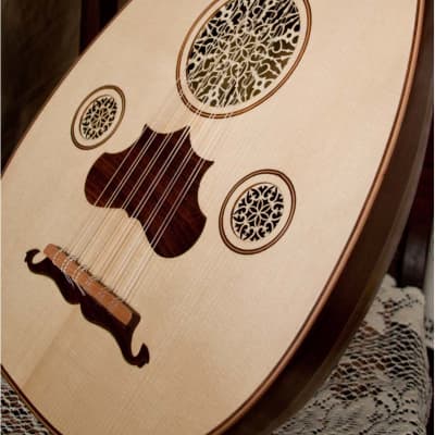 Mid-East OUDRT Turkish Oud Sheesham w/Gig Bag, Pick & Owner's Guide image 2