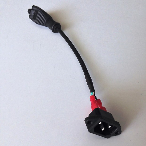 DIY Pedalboard Parts IEC Power Inlet Assembly (Free Reverb