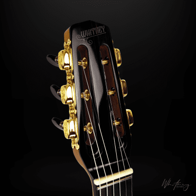 Whitney ‘Vagabond’ Grande Bouche Gypsy Guitar Selmer-style image 5