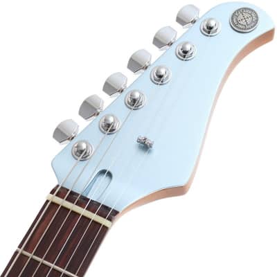 Kz Guitar Works Kz ST Trad 22 SSH7 (Ice Blue Metallic) image 8