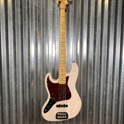 G&L USA 2017 Custom JB 4 String Jazz Bass Blonde Frost Left Hand & Case #4175 Used image 4