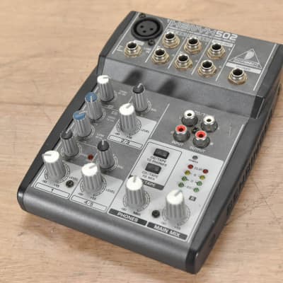 Behringer XENYX 502 5-Input 2-Bus Mixer (NO POWER SUPPLY) CG001BY image 4