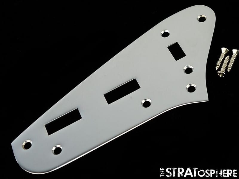 Fender Vintera 60s RI Jaguar Chrome UPPER CONTROL PLATE Reverb