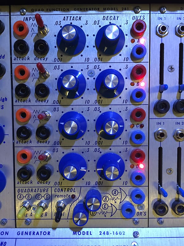 Buchla Quad Function Generator model 281 | Reverb