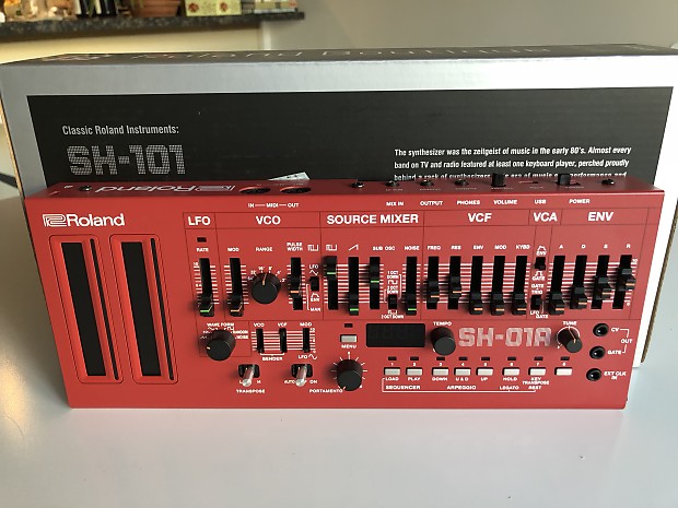 Roland SH-01A in Limited Edition RED