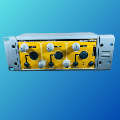Electrix EQ Killer Stereo Frequency Band Killer 2000s Yellow