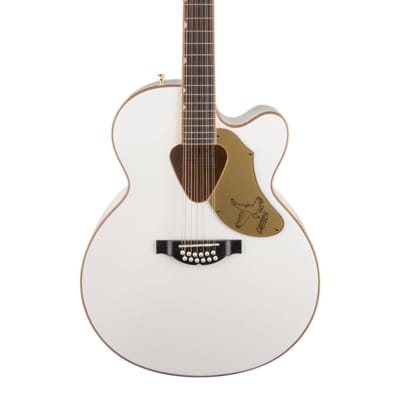 Gretsch G5022CWFE-12 Falcon 12-String Jumbo A/E Guitar - White image 3