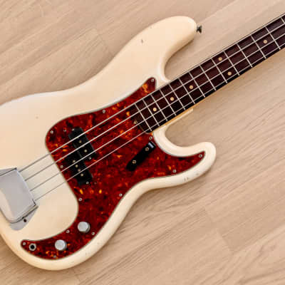 1963 Fender Precision Bass Vintage Pre-CBS Olympic White 100