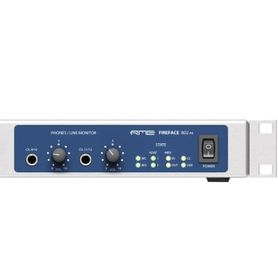 RME Fireface 802 FS - 192 kHz USB Audio Interface image 3