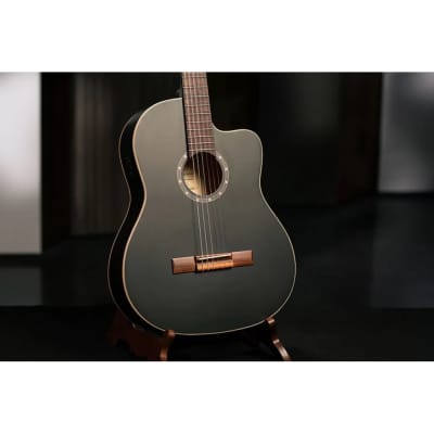 Ortega Family Series Thinline Acoustic-Electric Nylon Classical 6-String Guitar w/ Bag image 13
