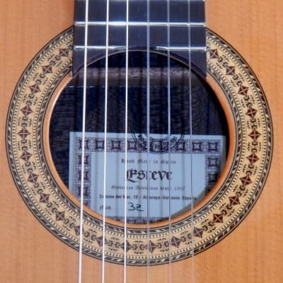 Esteve 3Z classical guitar/ Cedar top / Ziricote back and sides / Made in Spain image 4