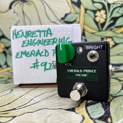 Reverb.com listing, price, conditions, and images for henretta-engineering-emerald-prince-preamp