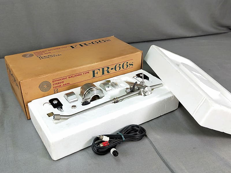 Fidelity-Research FR-66S Tone Arm With Origianl Box In Fidelity-Research FR-66S Tone Arm With Origianl Box In