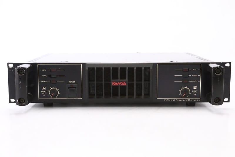 Panasonic『RAMSA　WP-9110』 Panasonic Ramsa Wp-9110 Power Amplifier High Quality Pa