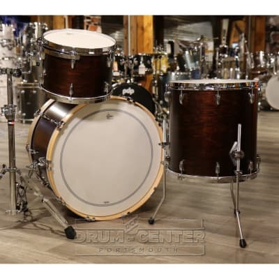 Gretsch Brooklyn 3pc Rock Drum Set Satin Antique Maple - DCP Exclusive! image 2