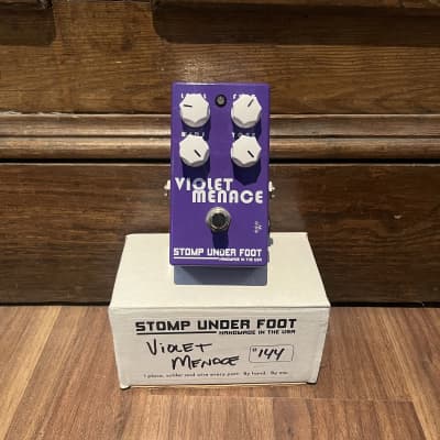 Reverb.com listing, price, conditions, and images for stomp-under-foot-violet-menace